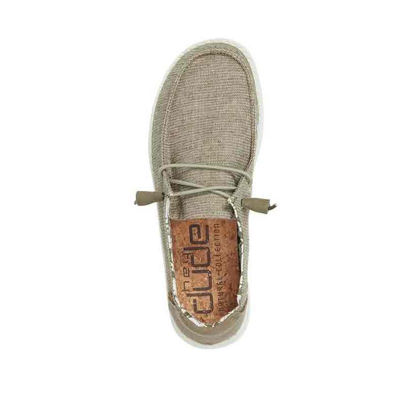 Hey Dude Wendy Chambray Sage Linen Shoe