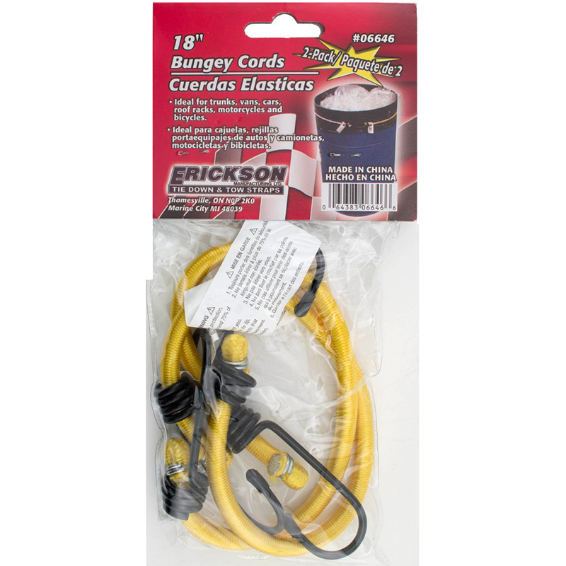 Bungee Cord Assortment 18 in 2 count