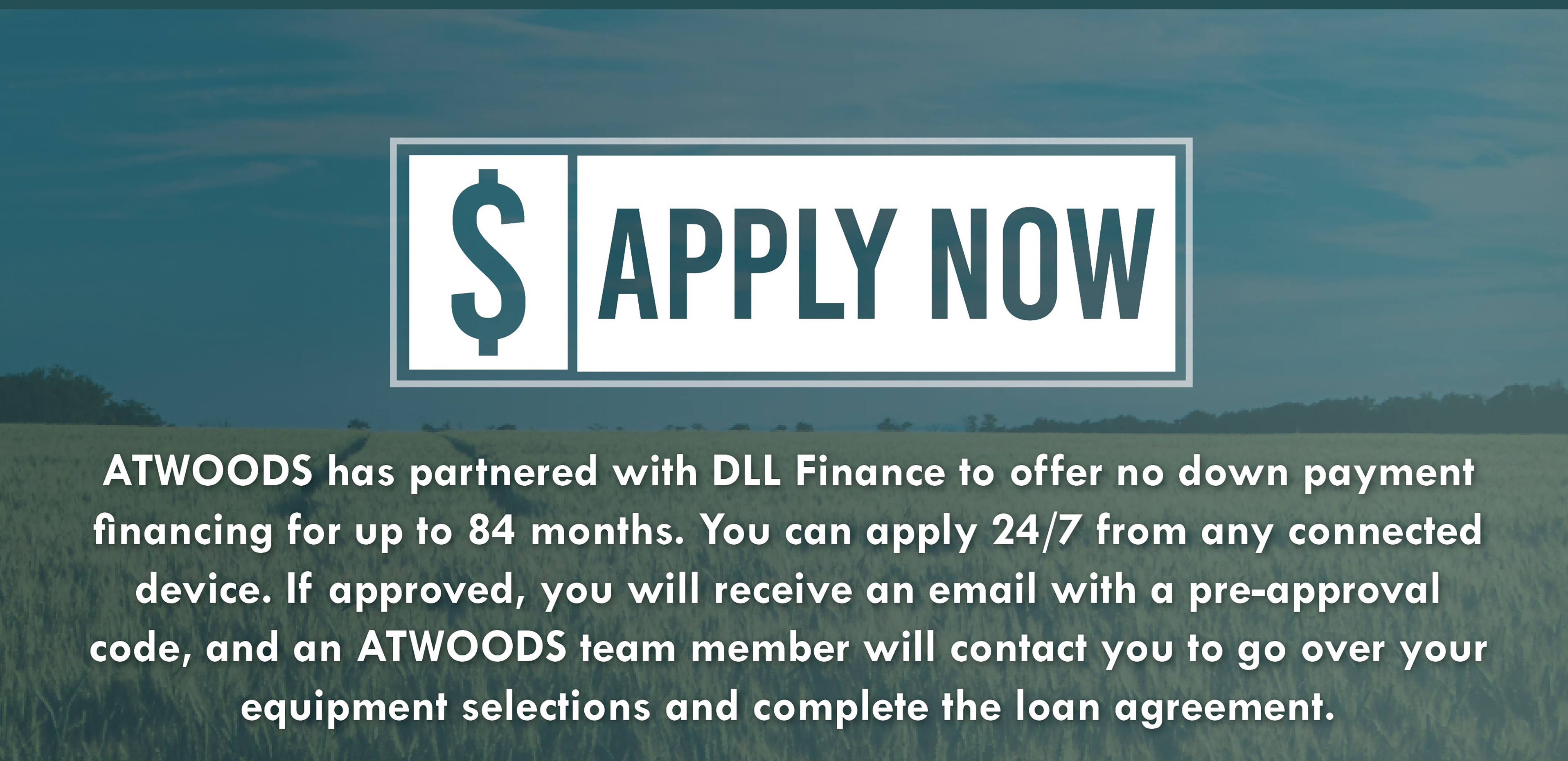 Apply for financing with DLL