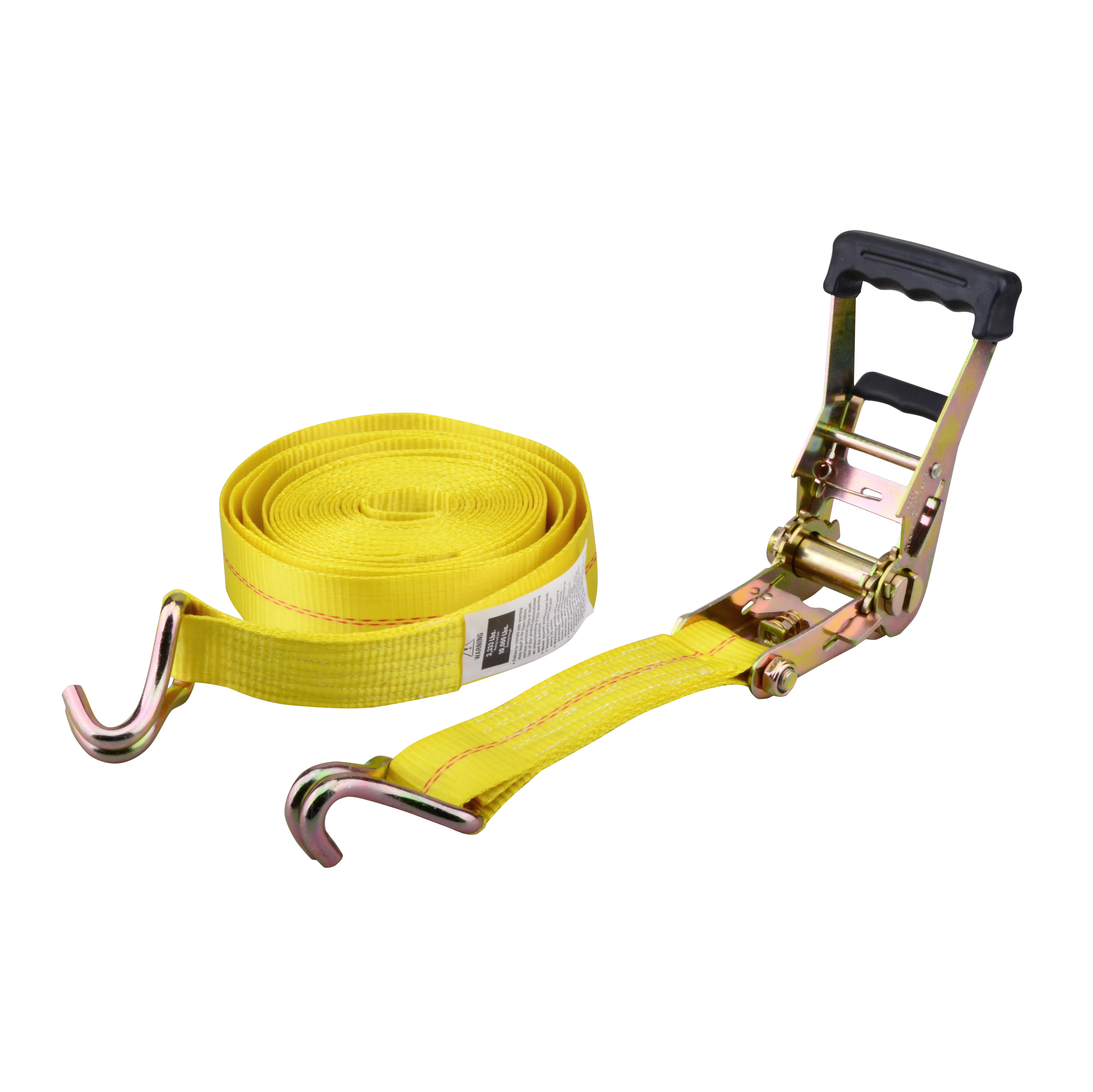 10000 lbs 27 Foot J Hook Ratchet Strap