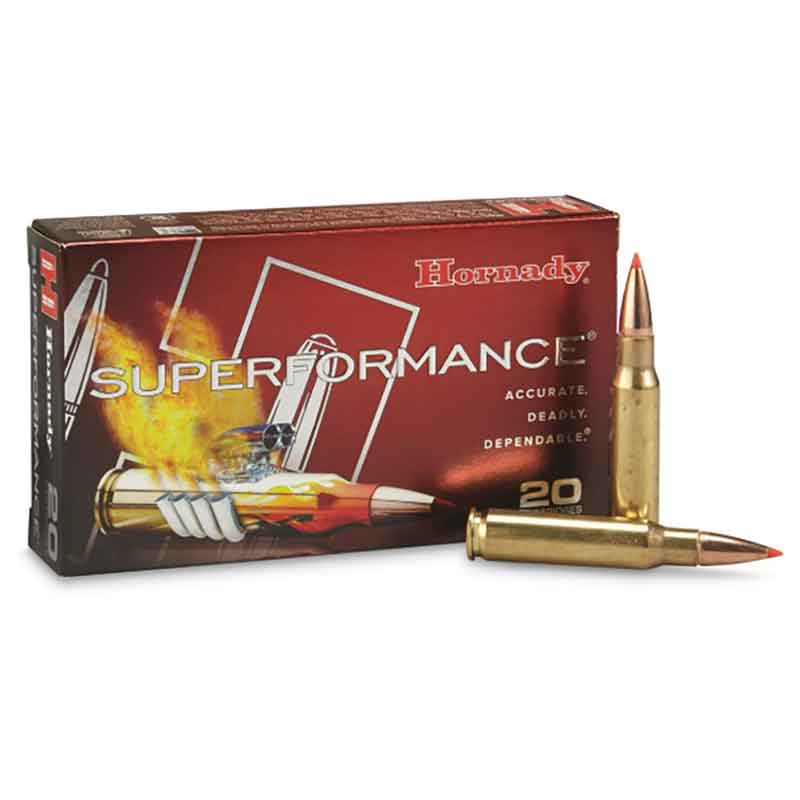 Hornady Superformance 308 WIN 2840FPS 165 Grain SST Ammunition, 20 rounds