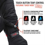 ActionHeat Men's 5V Battery Heated Snow Gloves- Black, M