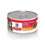 Hills Science Diet Adult Light Minced Canned Cat Food, 5.5 OZ