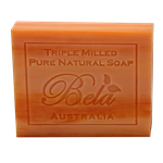 Bela Orange Zest Natural Soap Bar, 3.5 oz