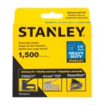 Stanley Heavy Duty Staples, 1/4 in, 1500 count