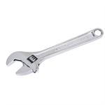 Apex Tool Group Adjustable Wrench, Chrome, 8 in