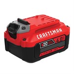 Craftsman V20* 4.0Ah Lithium Ion Battery