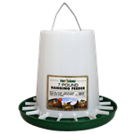 Harris Farms Plastic Hanging Poultry Feeder, 7 lbs