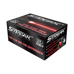 Streak 9MM Luger 115 Grain Handgun Ammunition, 20 rounds