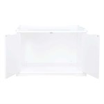 Trixie Pet Products Extra Large White Wooden Litter Box Enclosure