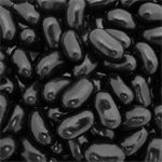 Atwoods Black Jelly Beans, 12 oz