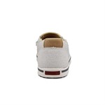 Twisted X Kid's Slip-On Kicks- White and Gray, 6M