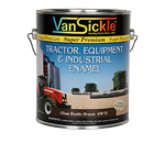 Van Sickle Paint Tractor Enamel, Rustic Brown Gloss, 1 gallon
