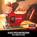 Craftsman V20* Cordless Jig Saw (Tool Only)