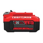 Craftsman V20* 4.0Ah Lithium Ion Battery