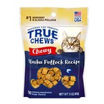 True Chews Chewy Alaska Pollock Recipe Cat Treat, 3 oz