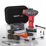 Smartech Products Power Kit TECH-5000P Vehicle Jump Starter and Power Bank with Accessories + Air Compressor + Carrying Case