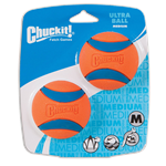 Chuckit Medium Ultra Ball, 2 pack