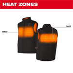 Milwaukee M12 Heated AXIS Vest Kit- Black, XL