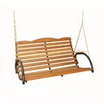Jack Post Country Garden Bronze Porch Swing with Chains