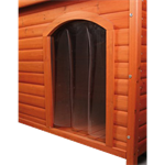 Trixie Pet Plastic Door for Flat Roof Dog House