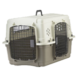 Miller Little Giant Manufacturing Double Door Poly Dog Crate, Small