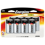 Energizer Max Alkaline D Batteries, 8 pack