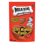 Milk-Bone Soft & Chewy Beef & Filet Mignon Recipe Dog Biscuits, 5.6 OZ