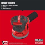 Craftsman V20* Cordless Random Orbit Sander (Tool Only)