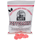 Claey's Candy Old Fashioned Hard Candies, Peppermint, 6 oz
