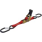 Erickson 1-in x 6-ft HD Motorcycle Ratchet Strap