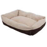 Aspen Pet Self-Warming Corduroy Dog Bed, Color May Vay