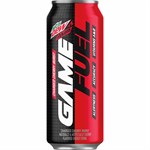 Mountain Dew Game Fuel Charged Cherry Burst Energy Drink 16 oz Can