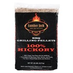 Lumber Jack Hickory BBQ Grilling Pellets, 20 lbs