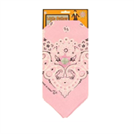M&F Western Products Kids Pink Bandana and Badge Set