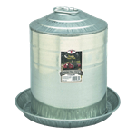 Miller Little Giant Manufacturing Galvanized Poultry Waterer, 5 gallon