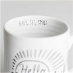 Dayspring 'Hello Beautiful' Hand-Thrown Mug