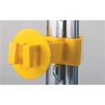 Dare Products Insulator, Extended Post, Yellow, 2 in, 25 count
