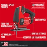 Craftsman V20* Cordless Jig Saw (Tool Only)