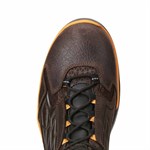 Ariat Men's Rebar Flex Composite Toe Lace-Up Boot - Chocolate Brown, 8, D