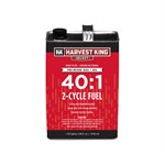 Harvest King 40:1 2 Cycle Fuel, 1 Gallon