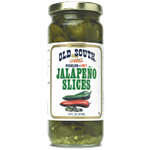 Old South Pickled Jalapeno Slices, Hot, 16 oz