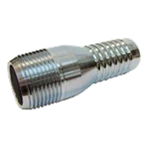 Apache Inc Nipple Adapter, Steel, slip x 1 in