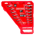 Craftsman 12 Point Metric Long Panel Combination Wrench Set 7 pc.