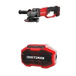 Craftsman V20* Cordless 4-1/2-in Small Angle Grinder (Tool Only)