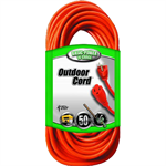 Coleman Cable Extension Cord, EDLP, 16/3, 50 ft