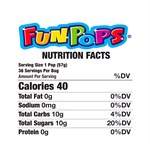 Funpops Freeze Pops 36ct