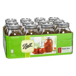 Ball Canning Products Canning Jars with Lids, 1 qt, 12 count