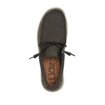 Hey Dude Men's Coffee Wally Recycled Leather Slip-On Shoe - 7