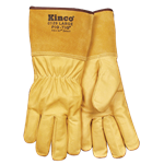Kinco International Welding Gloves - Grain Pigskin - 4 in Cuff - Extra large